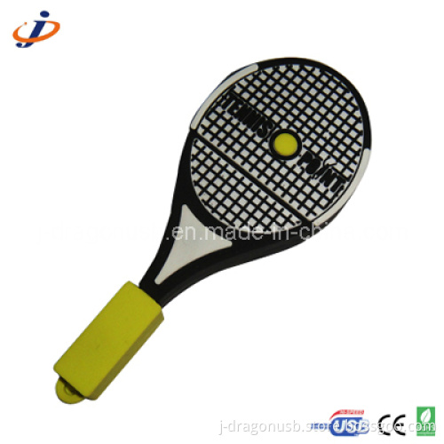 Custom 3D Tennis Racket USB Flash Drive Jt053